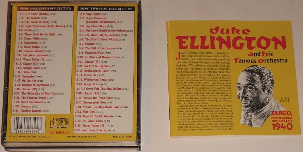 Duke Ellington and His Famous Orchestra: Fargo, North Dakota