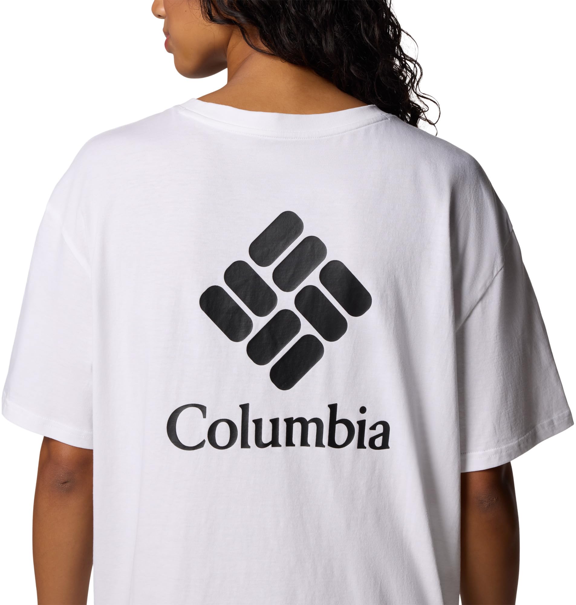 Columbia Rolling Bend Graphic Oversized Tee T-Shirt Oversize Graphique Rolling Bend Femme