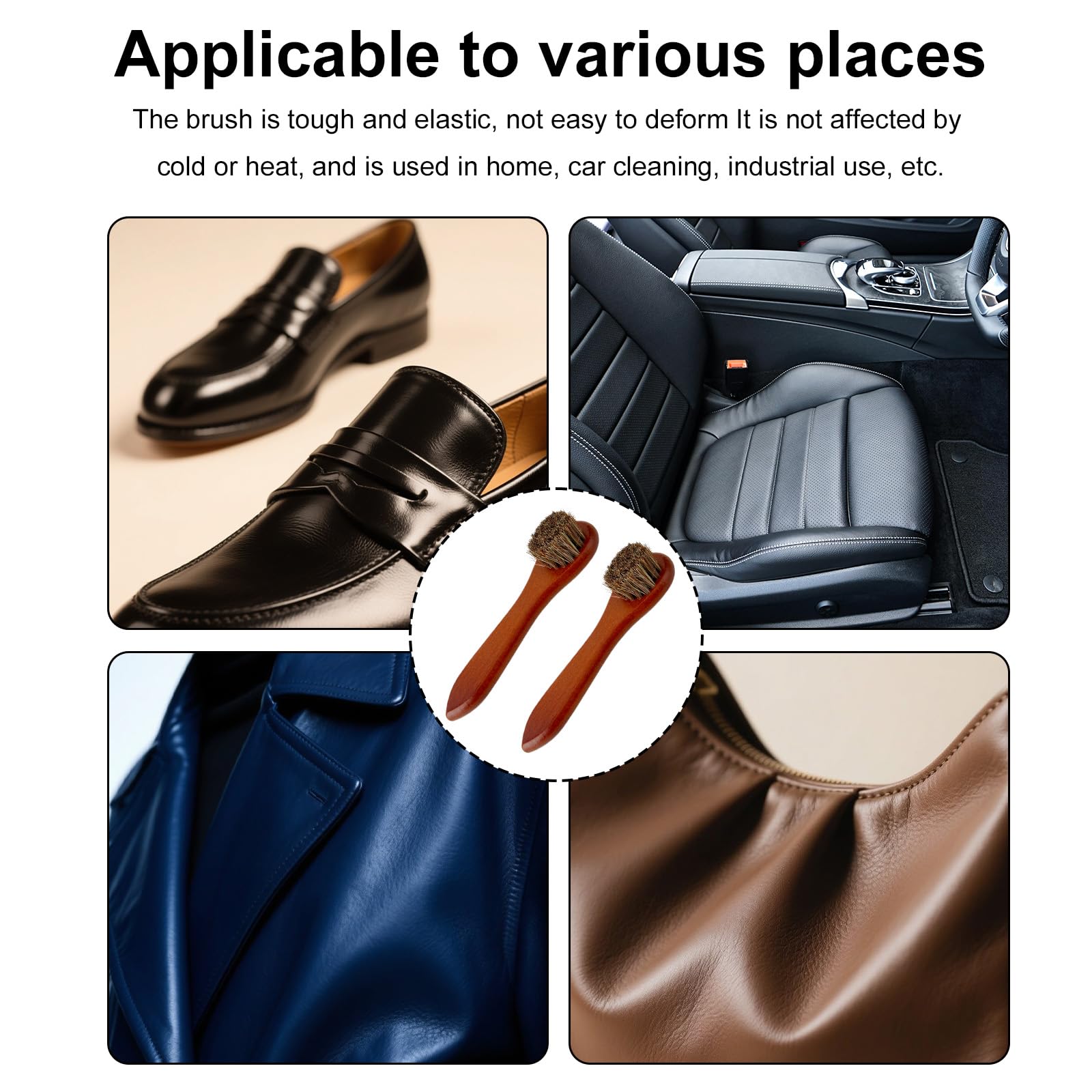 lasuroa 2 Brosses Gants Baseball, Brosses à Récurer pour Gants Baseball Entretien de Routine Doux Accessoires de Nettoyage Pratiques pour Un Nettoyage en Profondeur