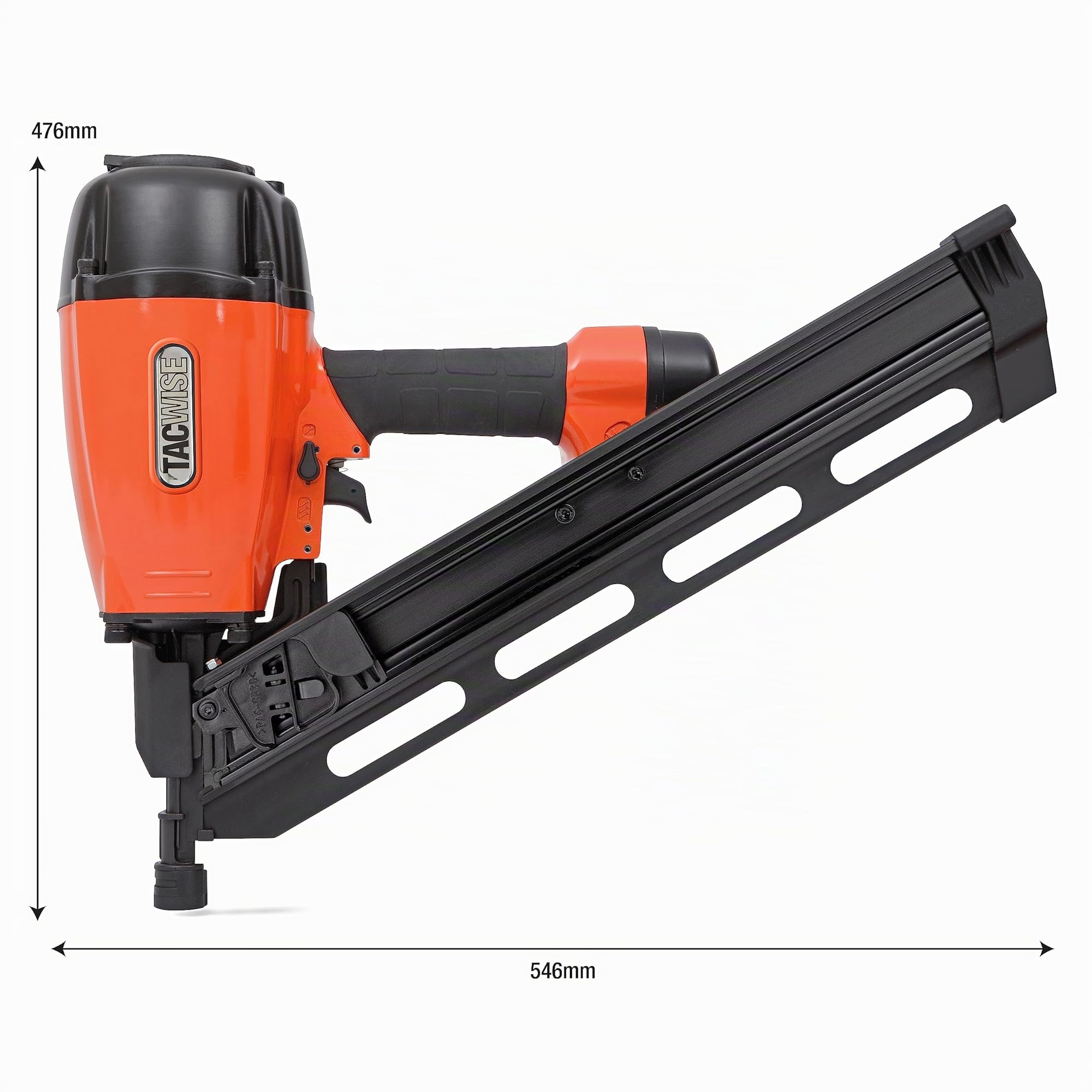 Tacwise KDH90V Abgewinkelte Druckluft-Streifennagler, 50–90 mm, 34° Geneigt