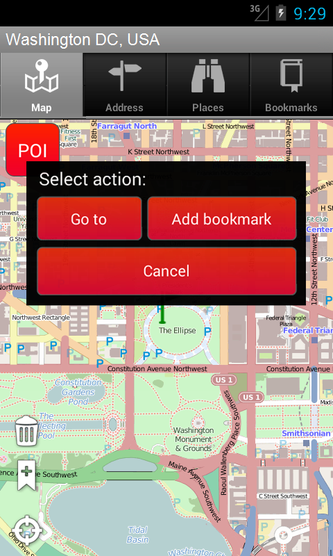 Washington DC, USA Onboard Map: Mobile GPS Apps - App on Amazon Appstore