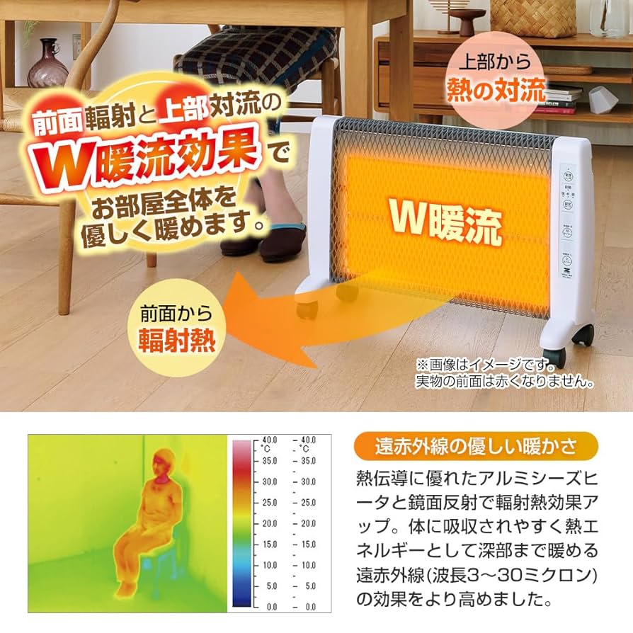 【美品、動作確認済】ゼンケン 遠赤外線暖房器 アーバンホット RH-2200 ゼンケン アーバンホット zenken Urban Hot 2021 RH-2201 | 新着