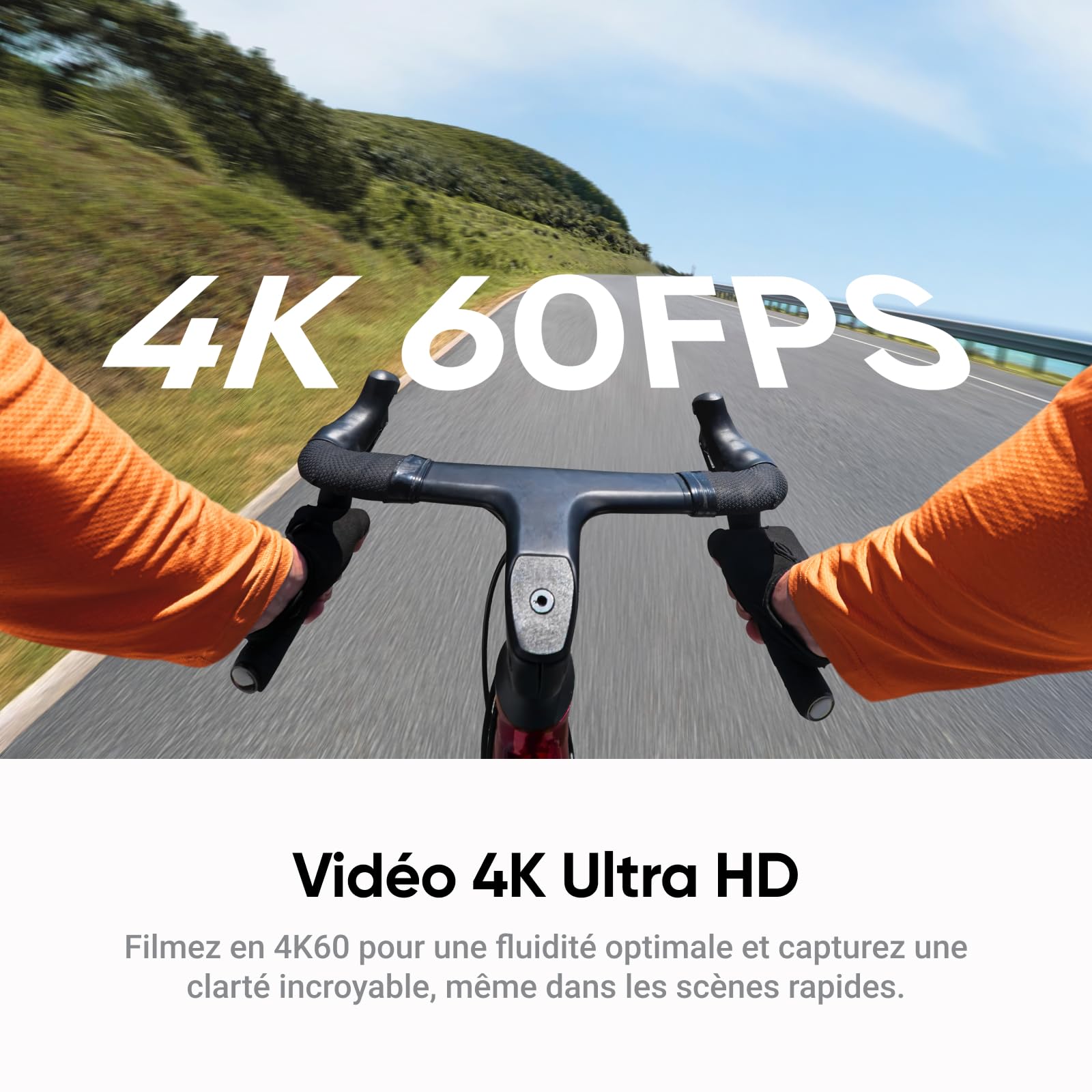 Insta360 GO Ultra Pack Lifestyle Blanc- Petite 4K caméra vlog, Mains Libres, caméra POV, capteur 1/1.28", 53 g légère, Champ de Vision 156°, 200 Min d'autonomie, Action cam Portable pour Le Sport