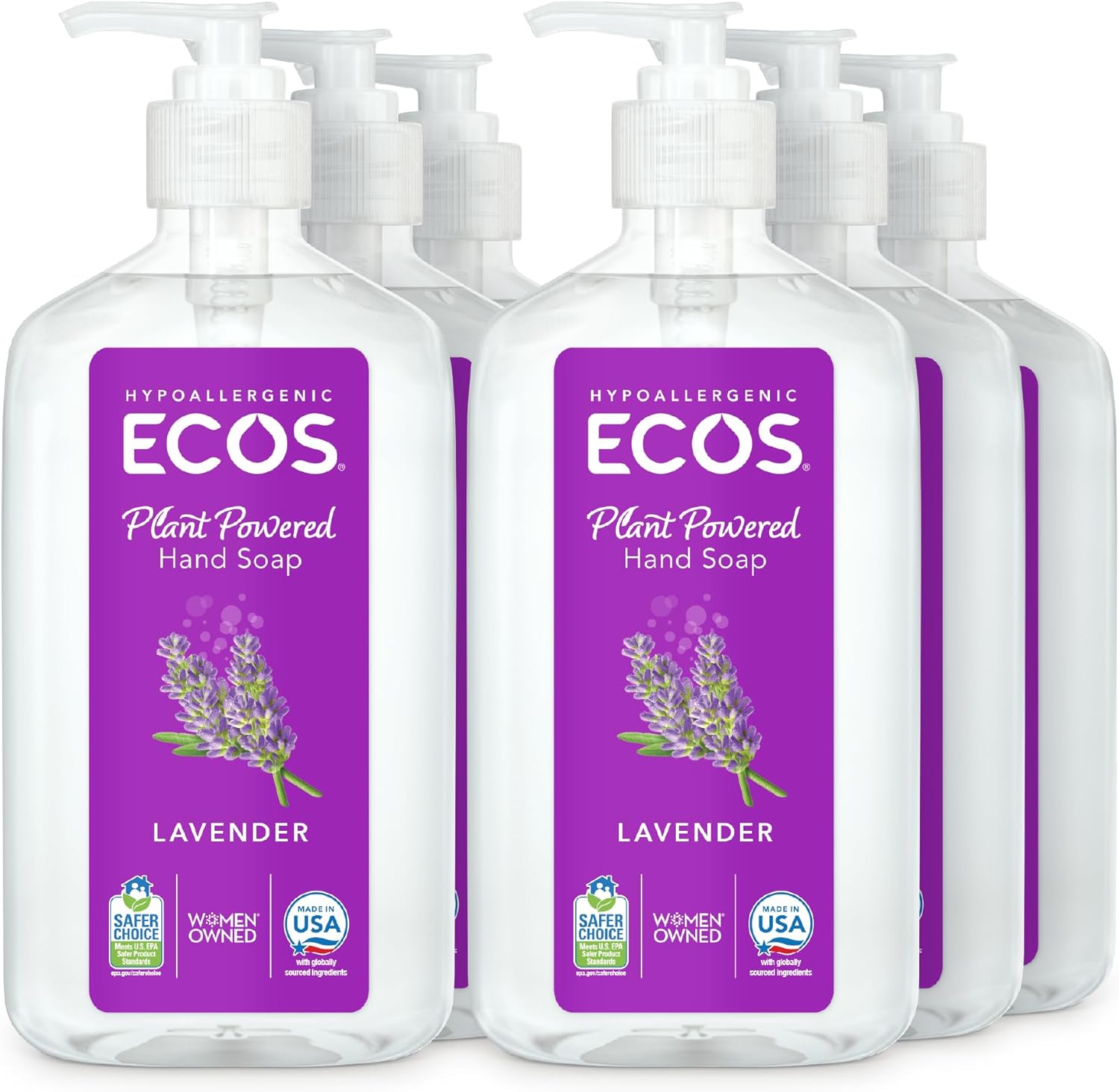 ECOS Hypoallergenic Hand Soap All Natural pHBalanced