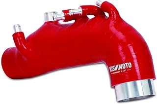 Mishimoto MMHOSE-SUB-08IHRD Silicone Induction Hose Compatible With Subaru WRX/STI 2008-2014 Red