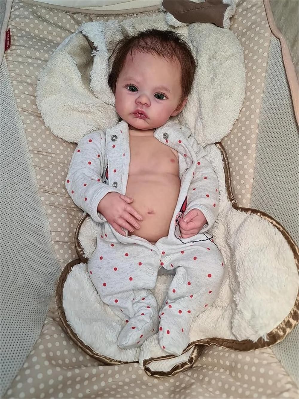 Anano Reborn Toddler Dolls Boy Meadow 18' Full Body Vinyl Baby Doll Boy That Look Real Silicone Full Body Poseable Newborn Baby Doll with Open Eyes Toy Set for Kids Ages 3+