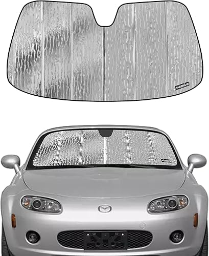Parasol para parabrisas para Mazda MX-5 Miata 2006-2015, base, club, especificaciones del club, Grand Touring, edición especial, deporte, SV,