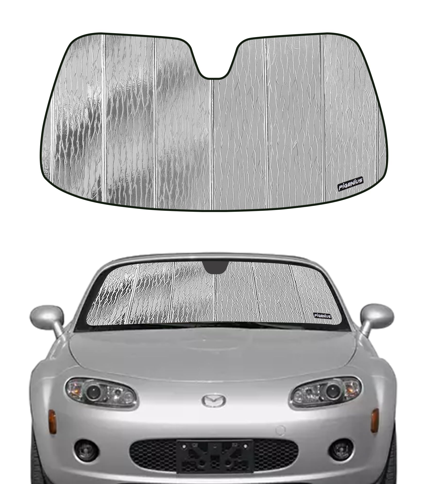 Amazon.com: Pigenius Windshield Sunshade for Mazda MX-5 Miata 2006
