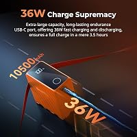 SMALLRIG NP-F970 Akkumulátor 10500 mAh - Sony NP-F970/F750/F550 Kompatibilis, 36W USB-C Gyorstöltés, OLED Kijelzős Kamera Akku Videólámpákho 2