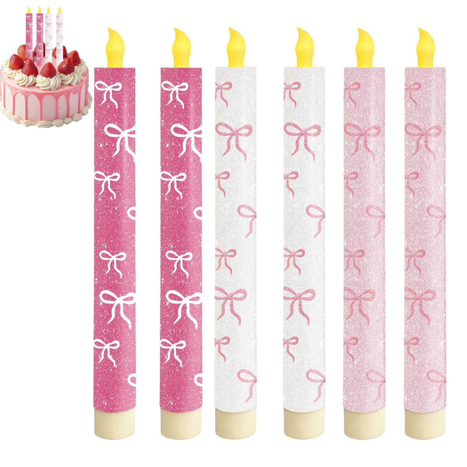 Velas LED que funcionan con pilas para Navidad y casa 8