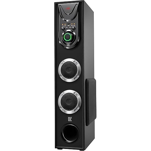 UIC Dj Mini 80W 525 Inch Single Bluetooth Party Subwoofer F
