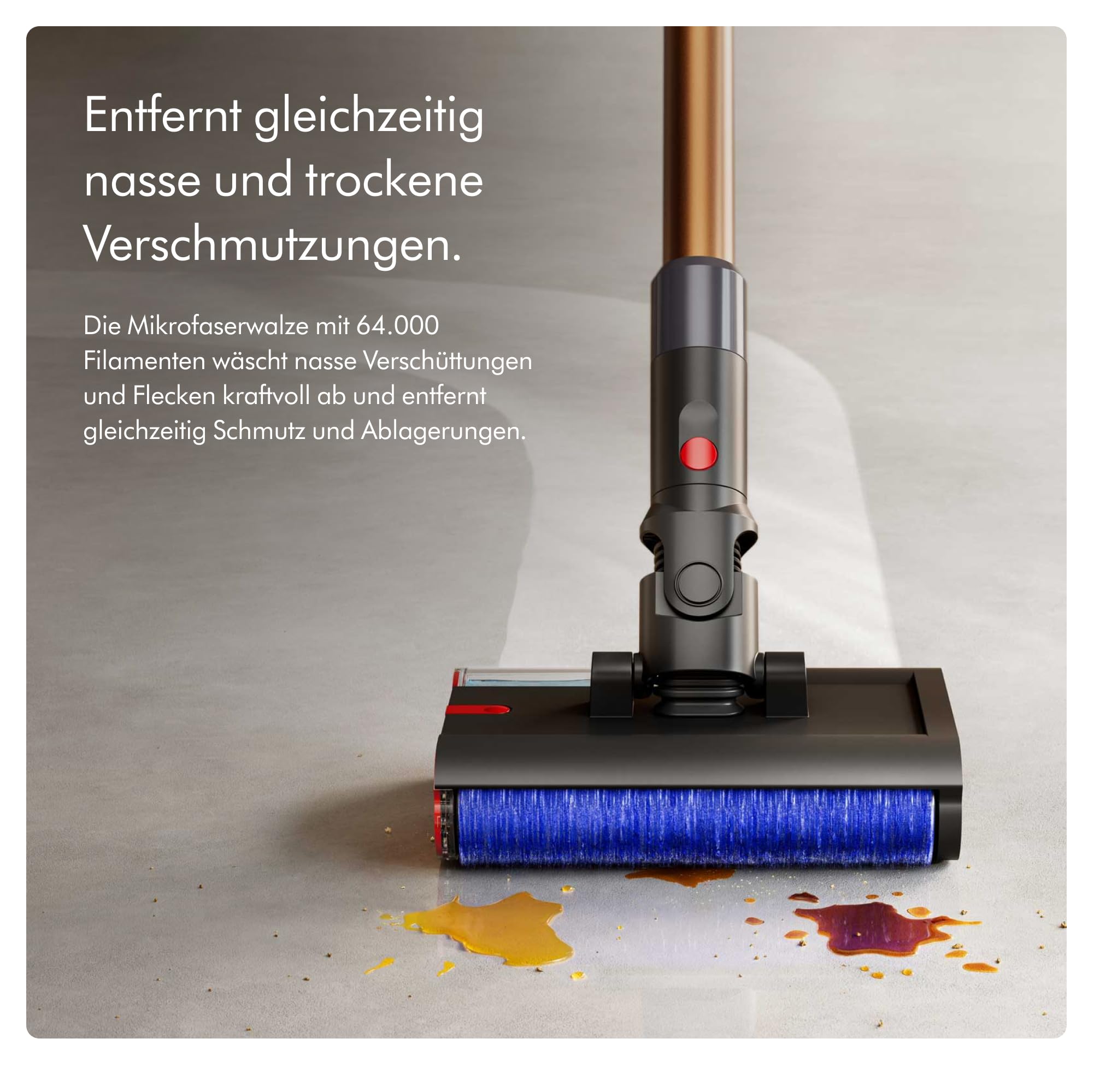 Dyson Pencilwash™ Akku Nassreiniger – Hygienische Reinigung für Hartböden, Fleckenentfernung, Nassreinigung & Saugen in einem, Selbstreinigend, Ultraschlankes und -leichtes Design, 30 Min. Laufzeit