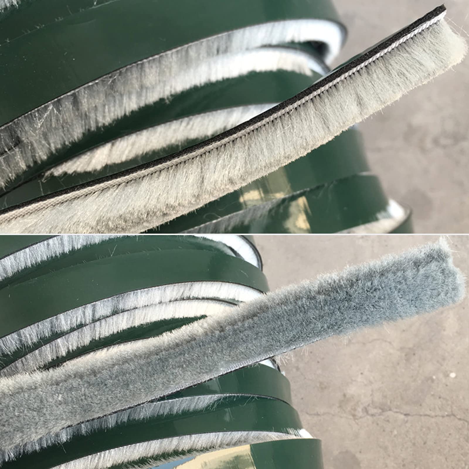 Cinta autoadhesiva para sellar puertas y ventanas, resistente al viento, al polvo, para puertas correderas, ventanas y armarios, 10 m (gris, 30 x 10 mm)