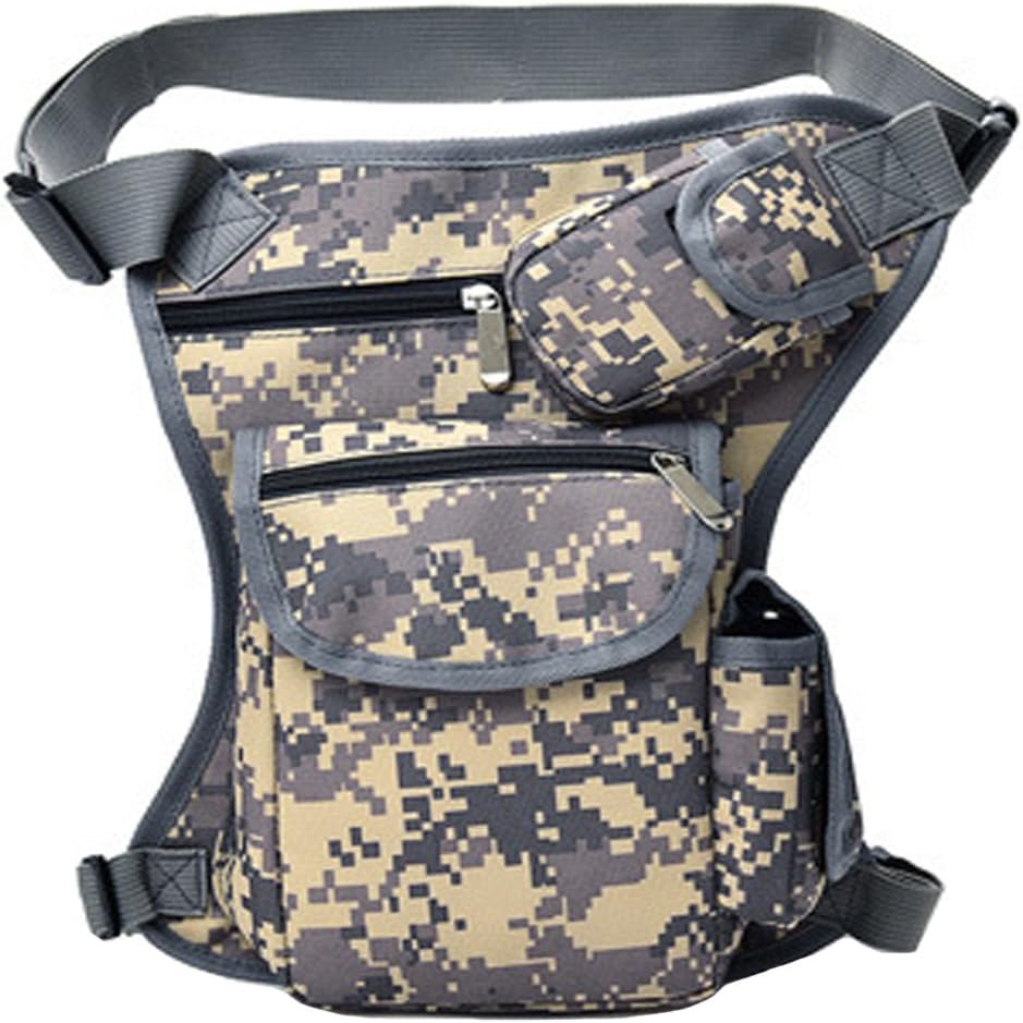 Hiking Waistpacks Small Multi-Purpose Drop Waist Leg Bag Military Utility Tactical Hip Molle Pack Sport Camping Hiking Motorcycle Racing Thigh Pouch