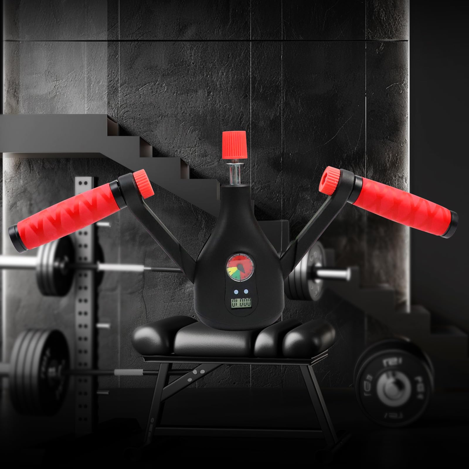 Attrezzo Interno Coscia 15-35 KG Adjustable Resistance, Allenatore per Pavimento Pelvico per Gambe, Thigh Trainer with Fixed Leg Straps and Replaceable Handle, Pelvic Floor Trainer per Uomini e Donne