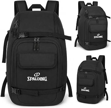 Spalding 50L Camping & Hiking Backpack for Men, Women | Waterproof, Shoe Storage Compartment, Lightweight, Mountain Hikers, Campers & Backpackers