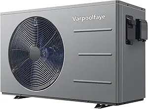 30000 BTU Swimming Pool Heat Pump Above Ground Pool Heater 8000 Gallon Heating or Cooling Electric Pool Heater for Inground Pool WiFi Control Schedule 120V
