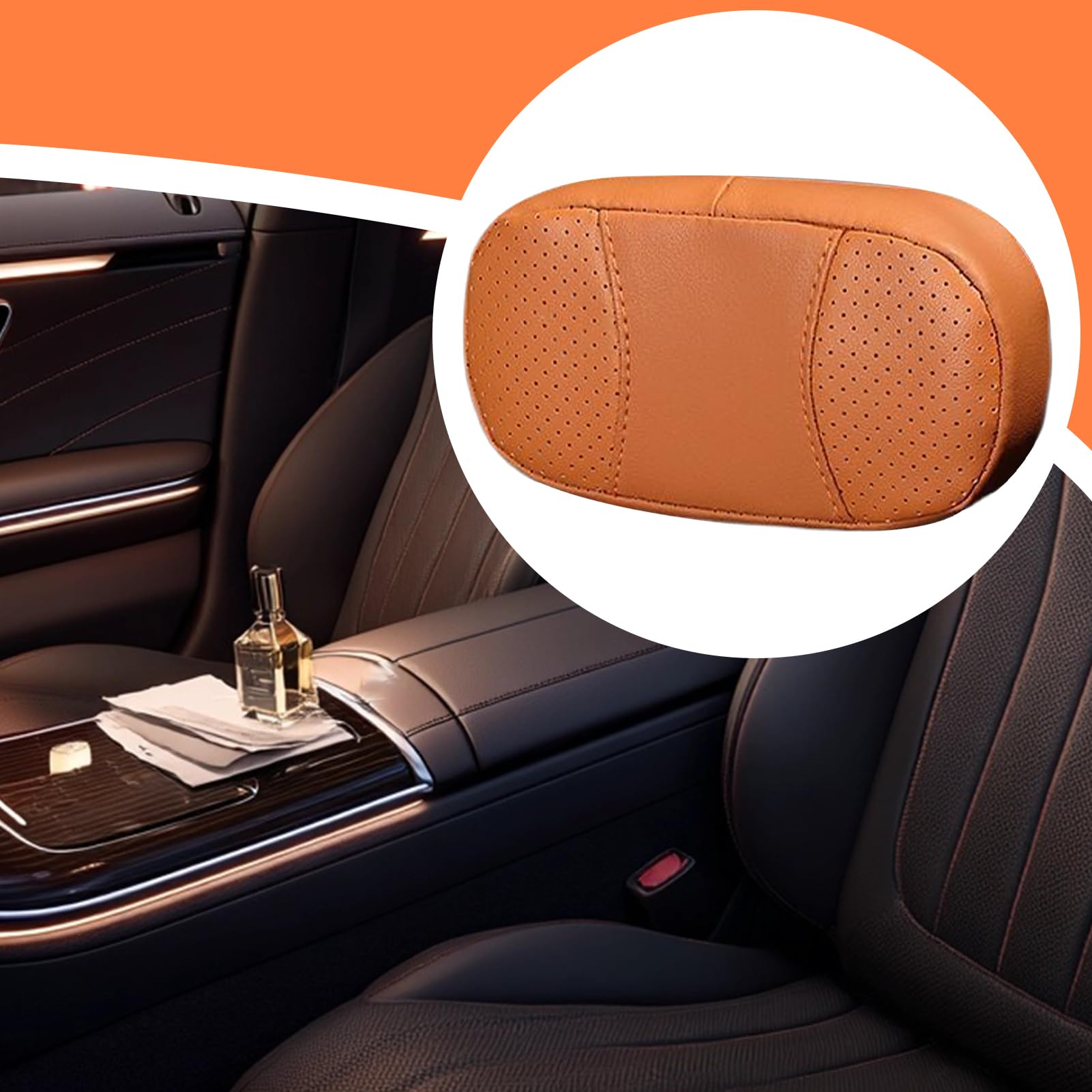 Cuscino Per Gambe E Ginocchia Auto Cuscino Laterale Interni Auto Consolle | Imbottiture Ginocchia Gambe Per Guida Donne Uomini, Universale Per Veicoli SUV Camion, Comfort Viaggi Lunghi Sost