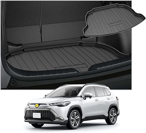 Amazon Co Jp Cdefg 21新型 トヨタ カローラクロス Suv 専用設計 ラゲッジトレイ 内装パーツ ラゲッジマット荷室 収納 フロアマット 自動車 トランクマット 防水 3dタイプ Tpo材質 丈夫 汚れ防止 コスパ高い 耐磨耗 カスタムパーツ 右ハンドル用 車 バイク