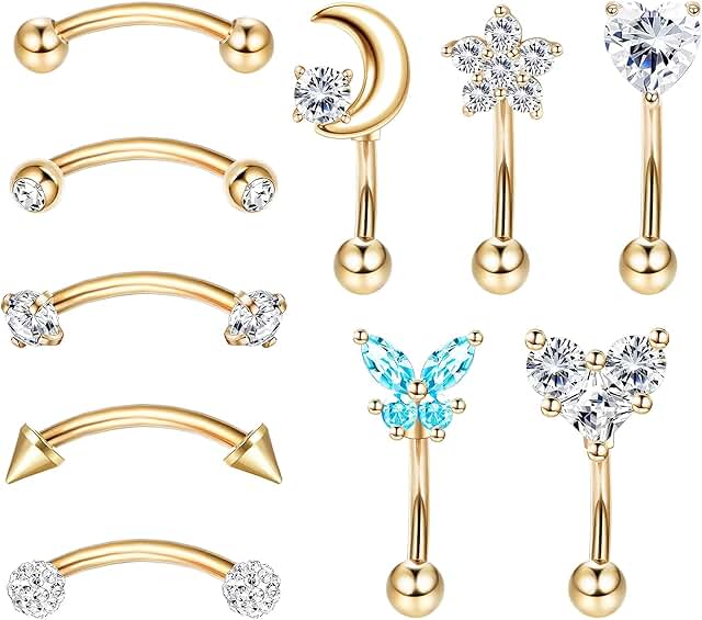 Amazon.co.uk rook piercing jewellery