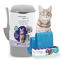 Litter Genie Easy Roll Secchio, sistema di smaltimento della lettiera per gatti