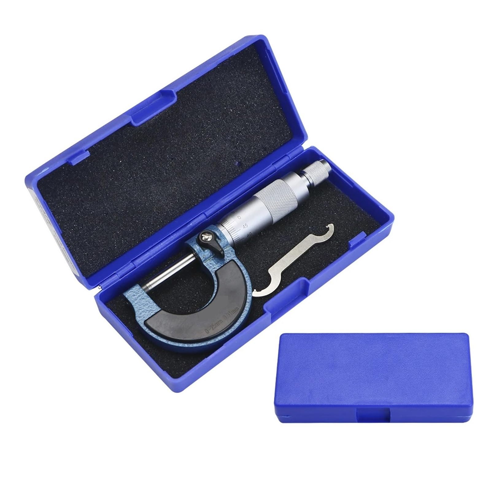 Mikrometr narzędziowy do obróbki mechanicznej 0,01 mm Mikrometr zewnętrzny Suwmiarka Zmierz wszystko(100-125mm)