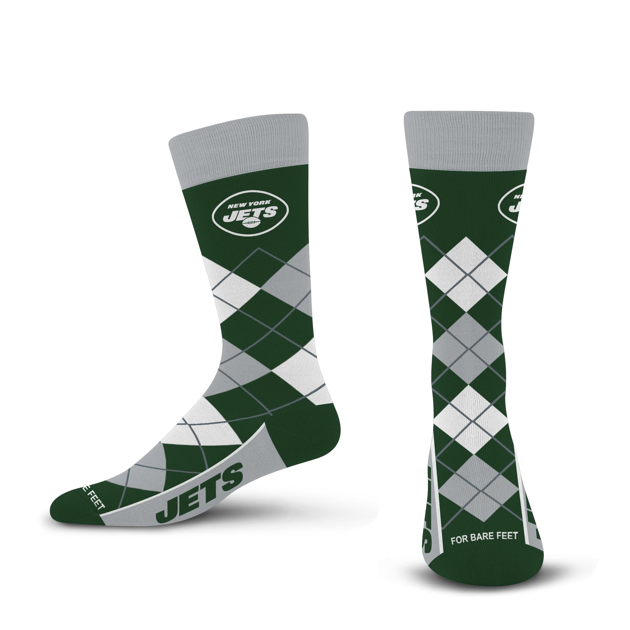 For Bare Feet Argyle Remix Dress Sock