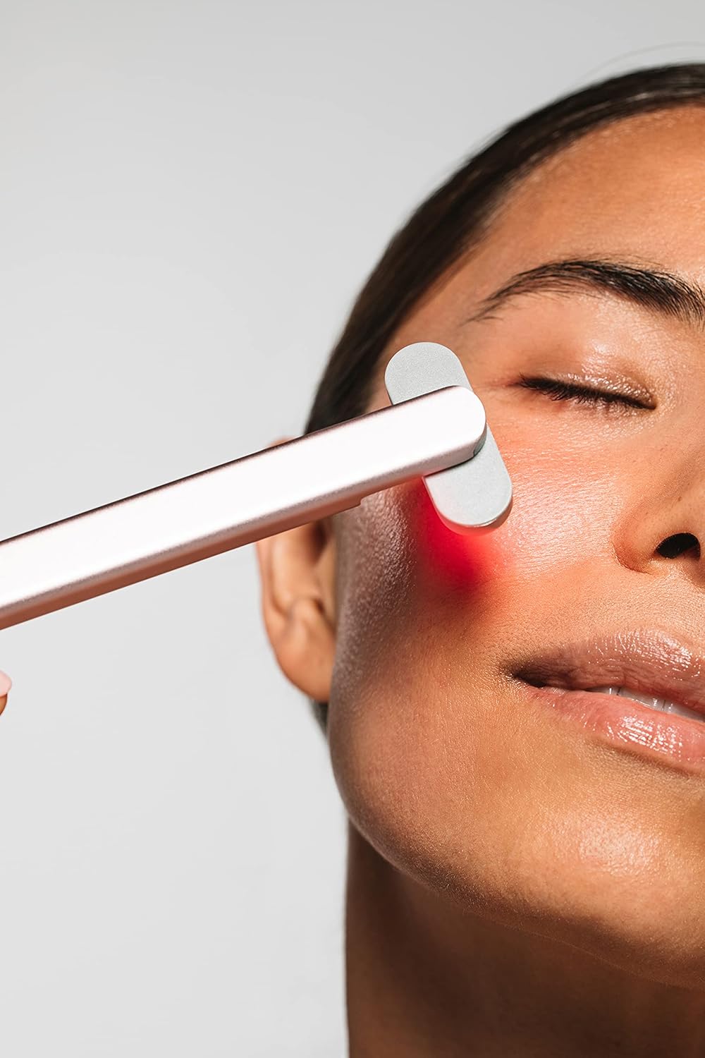 SolaWave 4-in-1 Skincare Wand | Red Light Therapy and Microcurrent Toning Device for Face and Neck | Facial Massager Beauty Tool to Reduce Appearance of Wrinkles and Dark Circles [Rose Gold] : Beauty & Personal Care