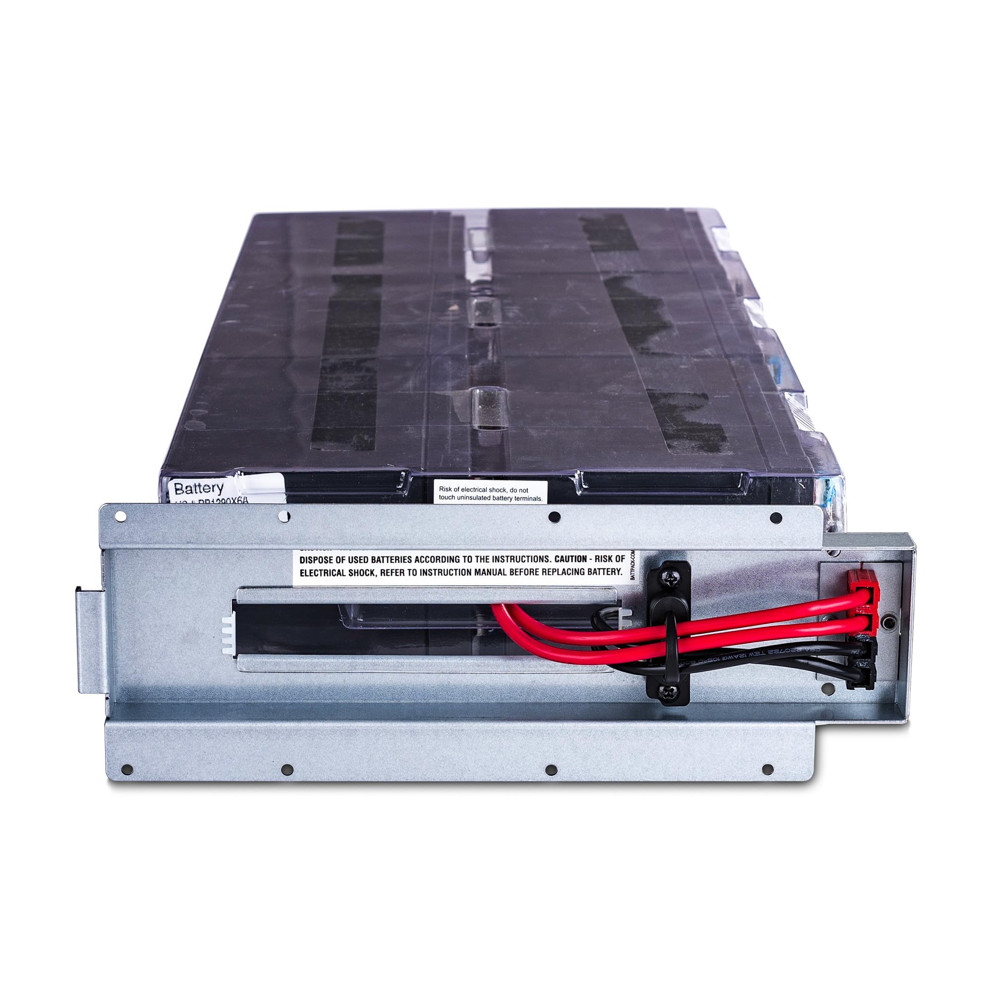 CyberPower RB1290X6A UPS Replacement Battery Cartridge; Maintenance Free, User-Installable, 12V/9Ah, Black