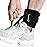 Adjustable Drop Foot Brace Foot Up AFO Brace Unisex Fits for Right/Left Foot Orthosis Ankle Brace Support, Improve Walking Gait, Effective Relieve Pain for Achilles Tendon (Black)