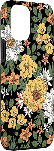 Miniatura 3 de Funda para iPhone 12 Pro Max con diseño de flores silvestres amarillas y flores de verano