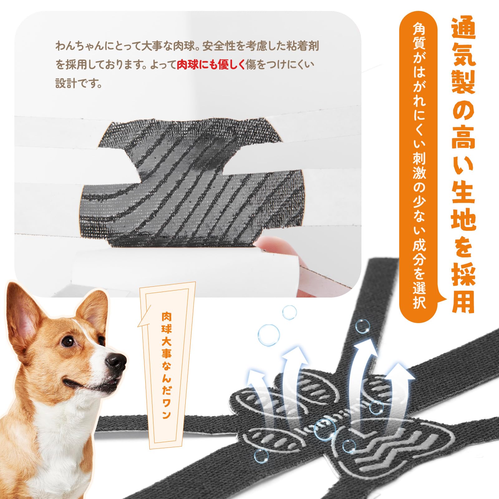 Amazon.co.jp: 【改良バージョン】LOOBANI 犬 滑り止め 足 に 力 が