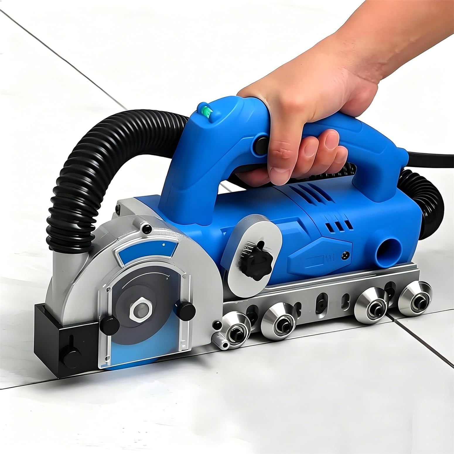 Removedor De Lechada Eléctrico Profesional con 9000 RPM Y Cuchilla De Diamante para Limpieza. Lechada Entre Baldosas Y Suelo: Rejuntado DIY