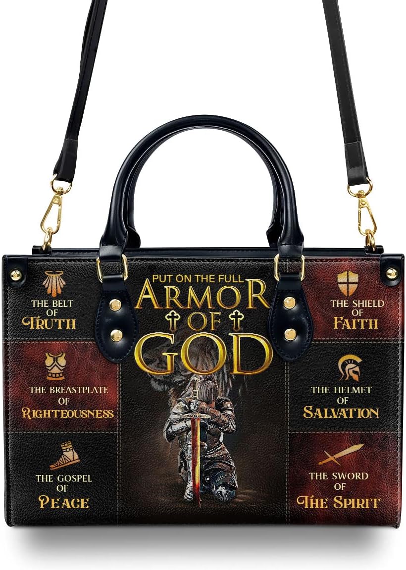 Jesuspirit Leather Handbags - Bible Bags, Religious Bag - Christian Gifts For Women - Christmas Gift For Mom, Grandma - Image 4