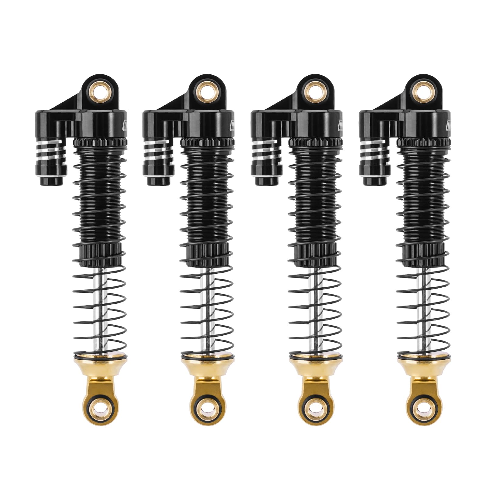 Amazon.com: INJORA Brass & Aluminium 59mm Shocks- Long Threaded