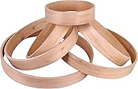 Vista 5 de Aros de Tambor Chamánicos Nativos Marcos de Madera de Cedro (20 pulgadas)