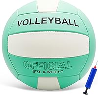 Vista 14 de Voleibol Tamaño Oficial 5 para Interior y Exterior, Voleibols de Toque Suave para Adultos, Juego de Playa, Piscina, Gimnasio, Entrenamiento, Diseño