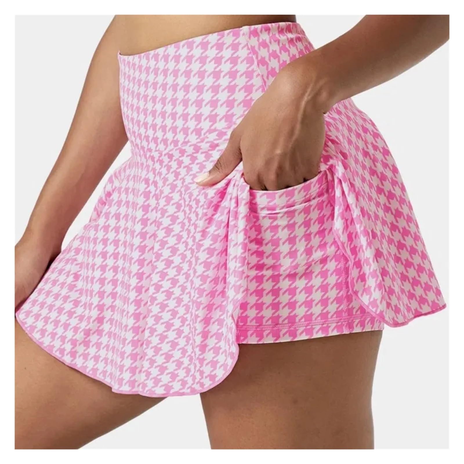 Gonne da Golf Gonna Corta da Golf Sportiva for Donna ad Asciugatura Rapida a Vita Alta Yoga Gonna-Pantalone Sportivo