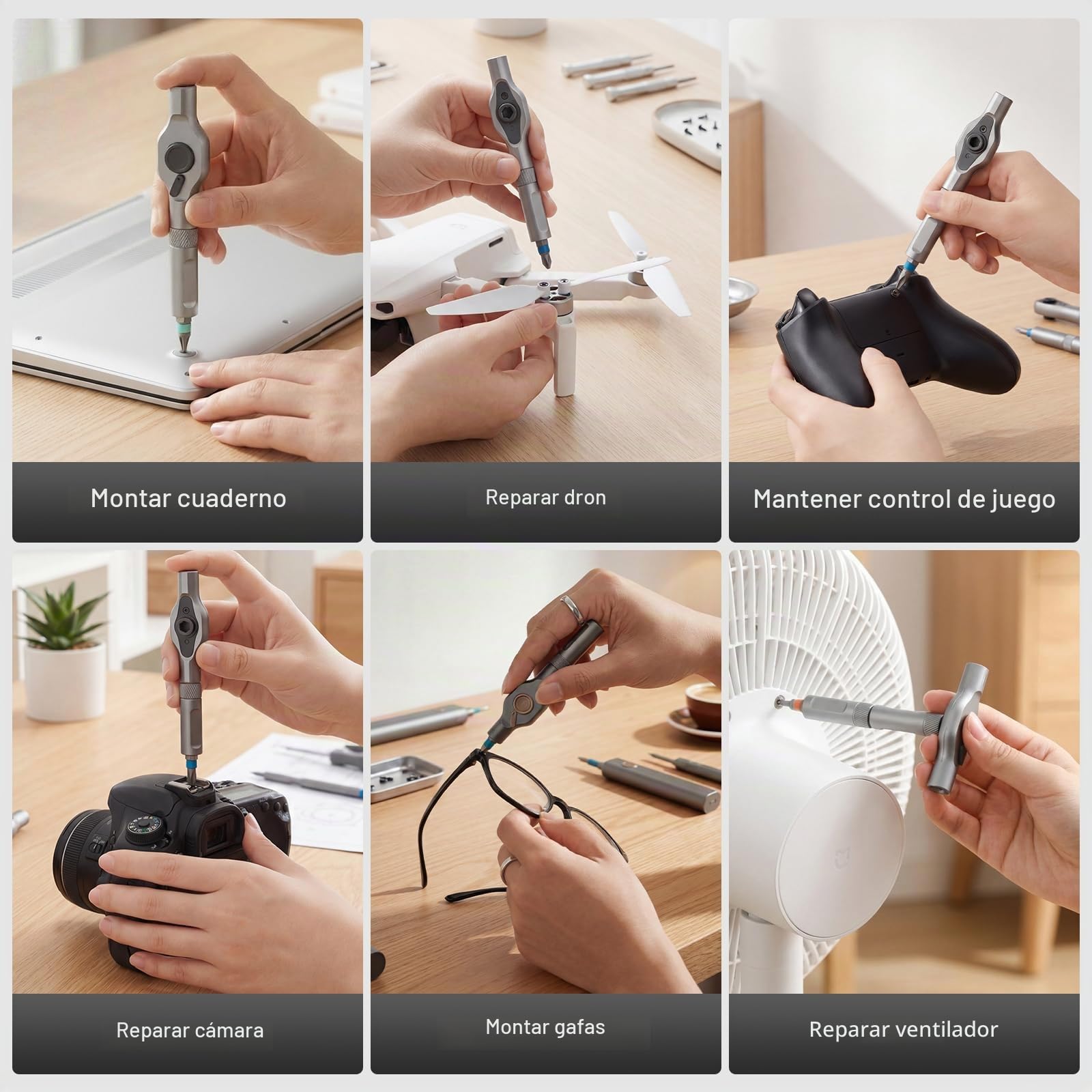 ATuMan Juego de destornilladores de trinquete magnéticos 42 en 1, 38 puntas de acero de aleación S2, mango desmontable, con funda, para el hogar, bricolaje, reparación de bicicletas y electrónica