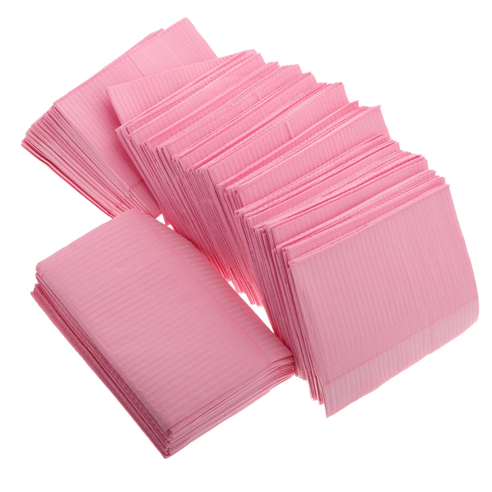 Tappetino per Manicure Monouso Non Tessuto, e Antiolio, Supporto Comodo la Mano, 125 Pezzi Rosa per Salone Unghie | Antiolio, Supporto Confortevole per Mano, per Salone e Manicure Professionale