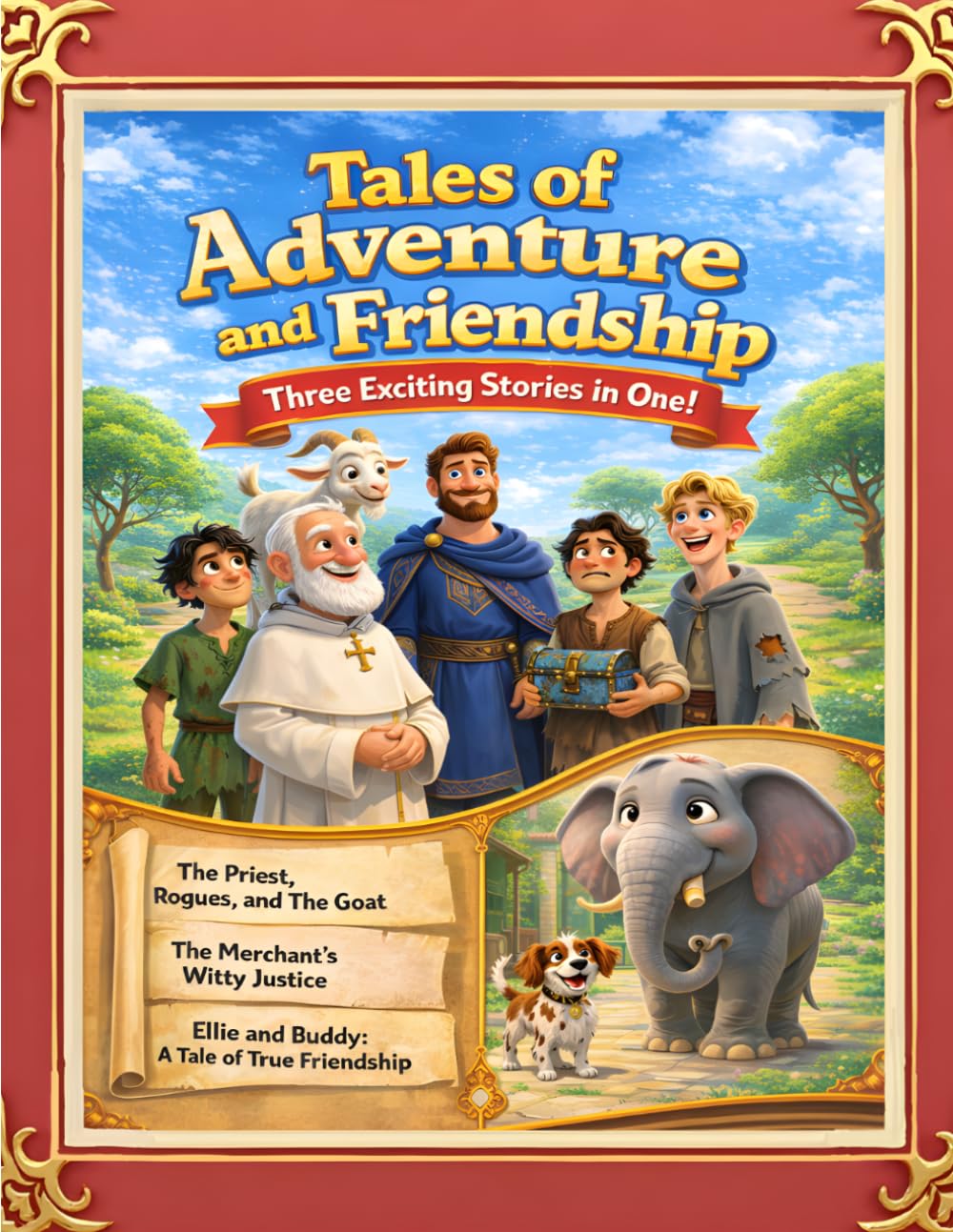 Tales of Adventure and Friendship: Three Exciting Stories in One!