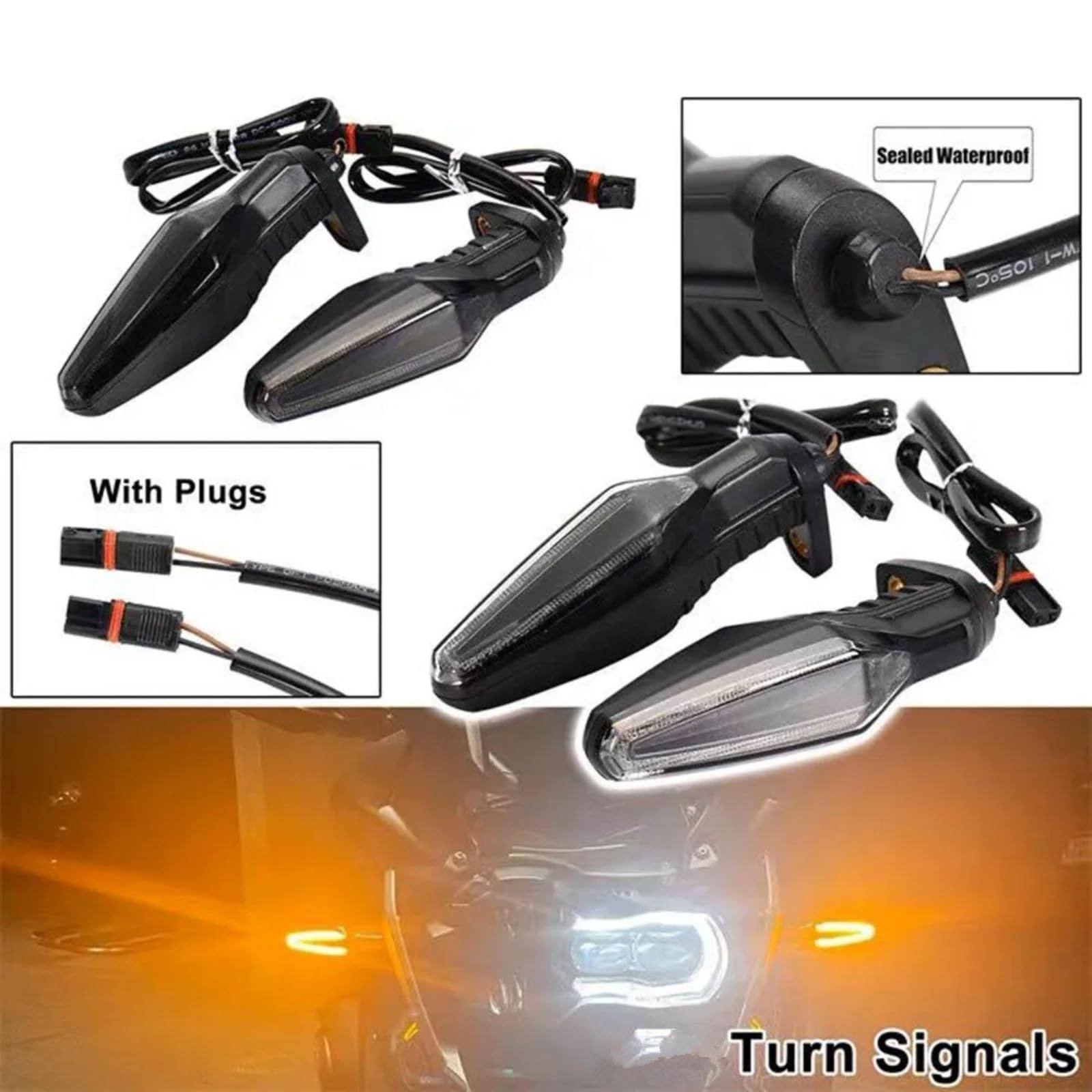 Compatibile Con Per F850GS Per Adventure 2019 2020 2021 2022 2023 Per F900R Per F900XR 2020-2023 Lampeggiatore Sinistro E Destro Indicatore Di Direzione(4pcs)