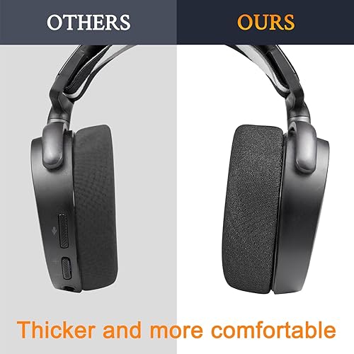 Miniatura 4 de SOULWIT Almohadillas de repuesto para auriculares SteelSeries Arctis 135Arctis 77+7P7P+7X7X+99XProPrime (no se ajustan a ningún Arctis Nova),