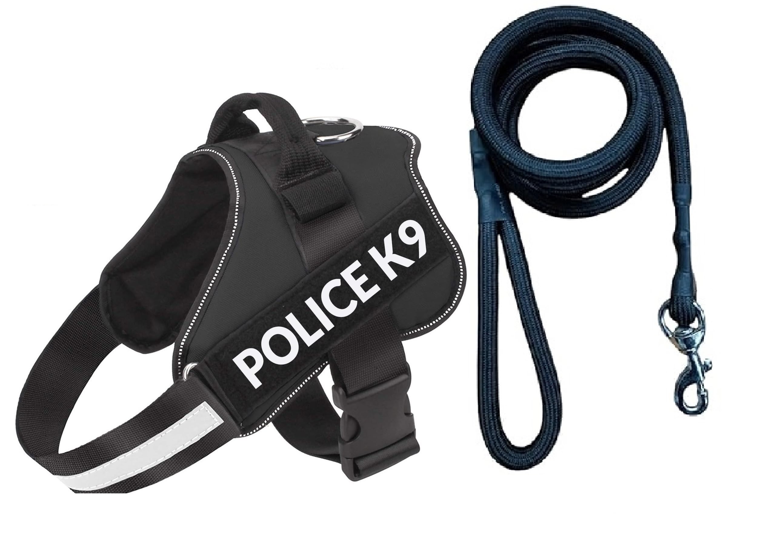 Hachiko Dog Harness with Rope | No Pull Dog Body Belt | Reflective Dog Vest Oxford Fabric | Soft Padded Easy Control Dog Chest Neck Belt | No More Pulling Or Choking (Large, Black) (B0CR1K8VTM) Amazon Price History, Amazon Price Tracker