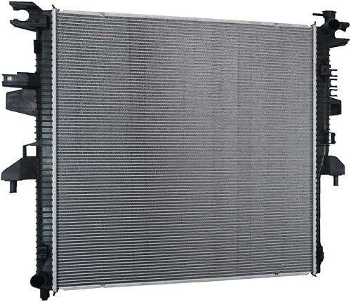 Miniatura 4 de Para Nissan Titan Radiador 2017 2018 PlásticoAluminio 5.6L V8 Para NI3010246  21410-EZ30A