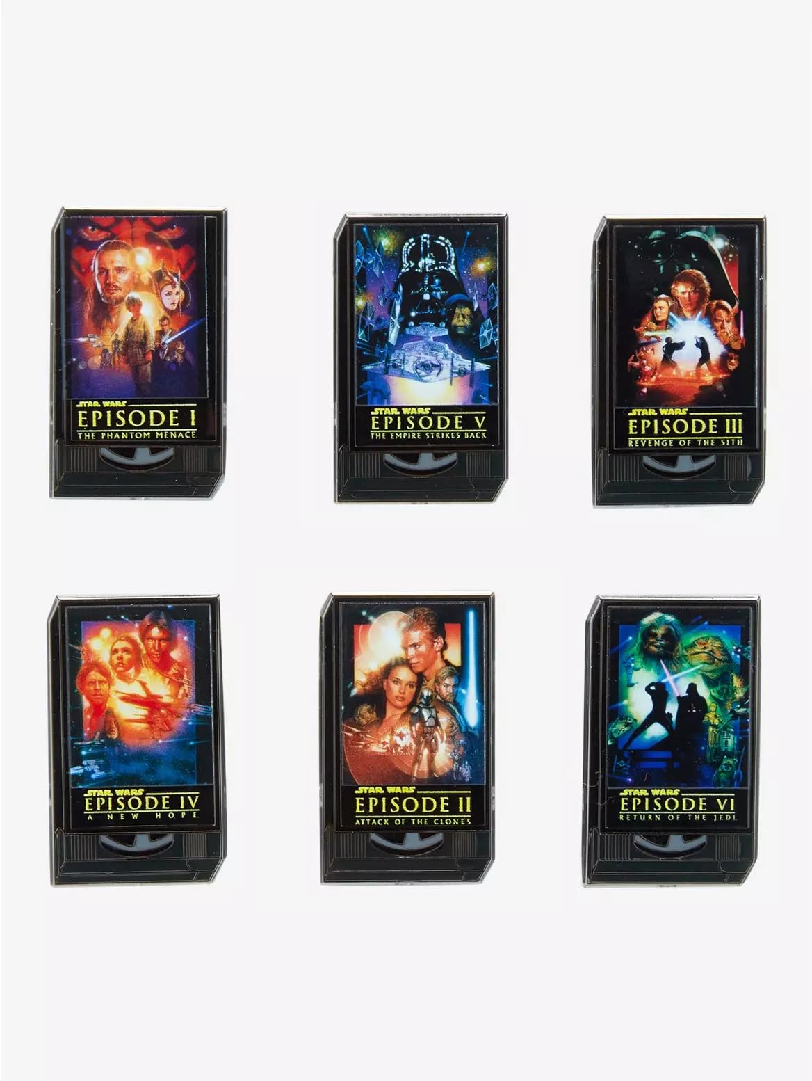 Loungefly Loungegly - Star Wars - VHS Cassettes - Enamel Pin