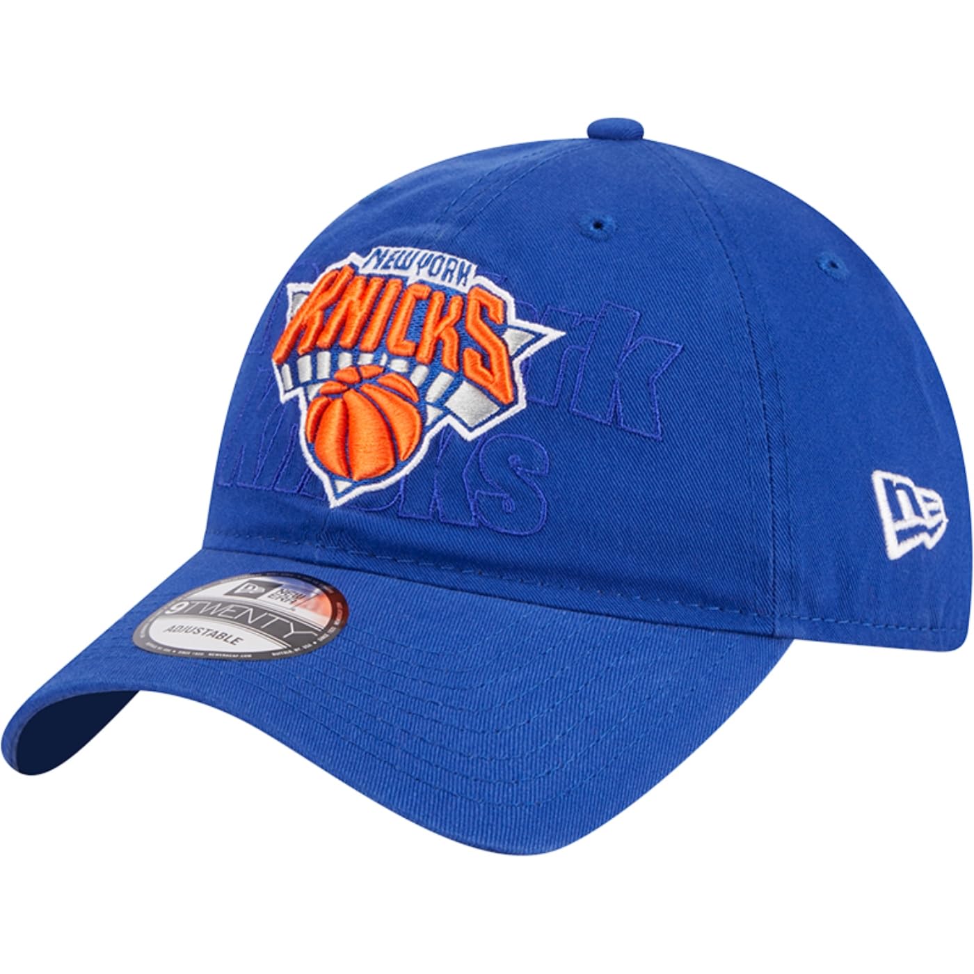 New Era Mens NBA Draft 9Twenty Adjustable Cap ~ New York Knicks Blue, Blue, One size