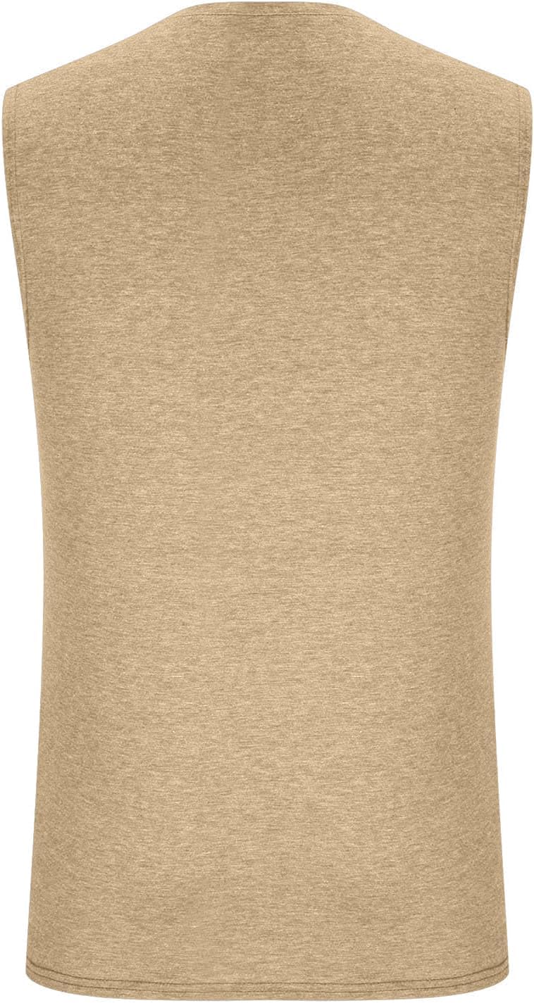 ONLYSTORY Mens Tank Tops Casual Summer Beach Vacation Hawaiian Graphic Muscle Gym Palm Tree Sleeveless Tee Shirts - Image 2