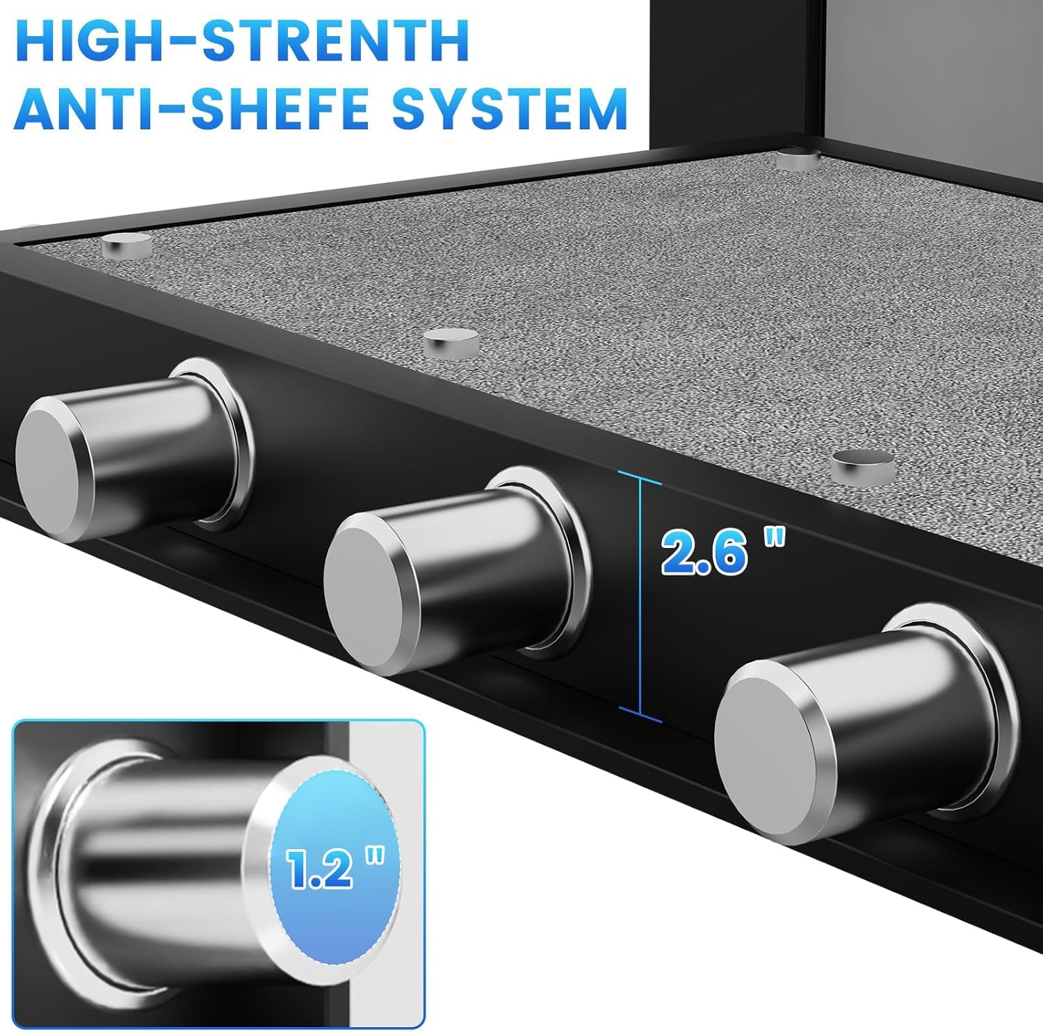 Caja fuerte biométrica de 67 litros con bolsa impermeable ignífuga, caja fuerte para el hogar con teclado digital, llaves de repuesto y alarma inteligente, caja fuerte para dinero para casa, oficina