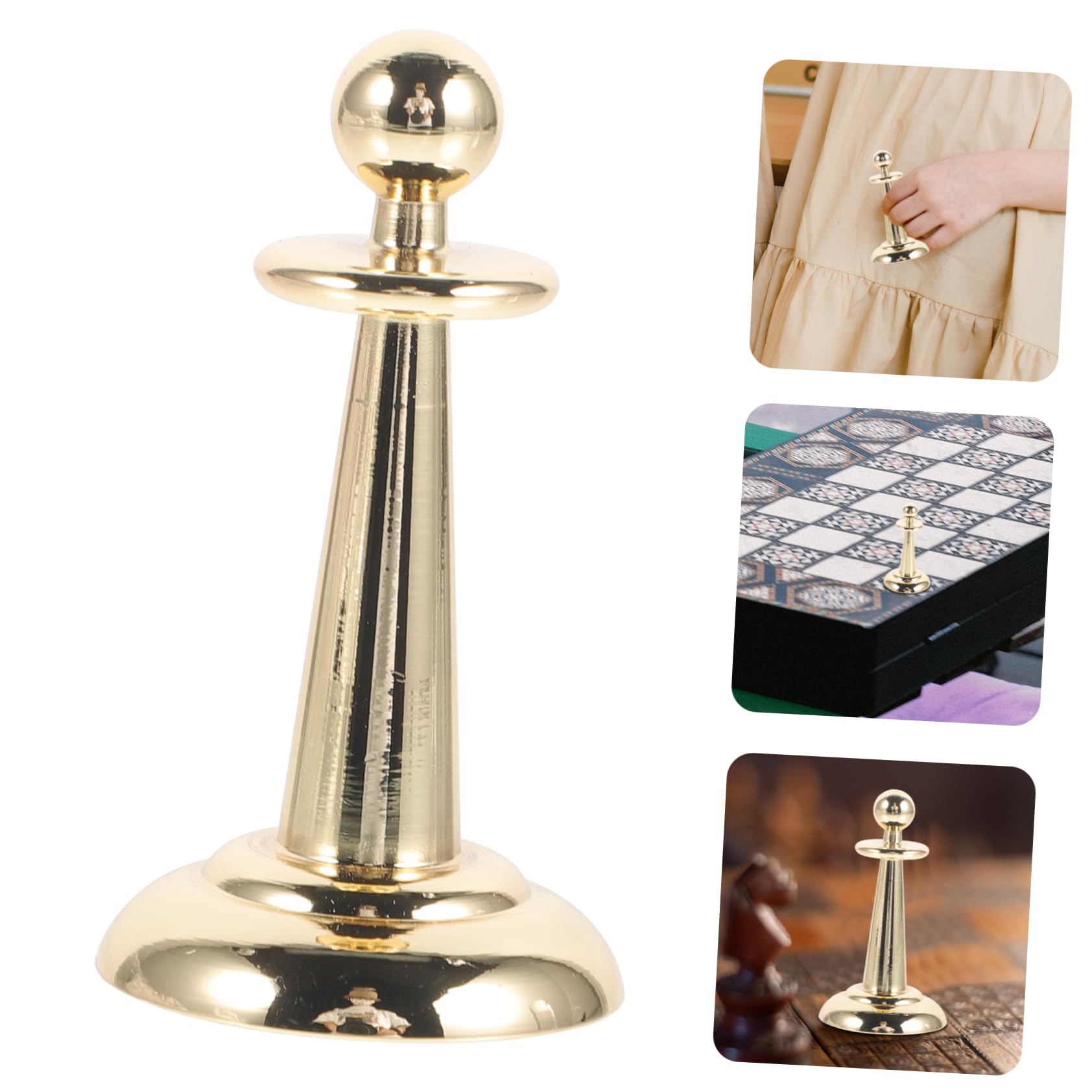 FAVOMOTO Sturdy Metal Win Marker for Poker Table Roulette Multi-use Game Marker